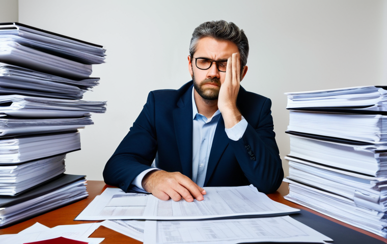 Conflicting Regulations**
A city planner in a professional office setting, surrounded by stacks of legal documents and blueprints, looking stressed and slightly overwhelmed, fully clothed in business attire, safe for work, appropriate content, perfect anatomy, correct proportions, professional, high quality, well-formed hands, proper finger count, natural body proportions.
**