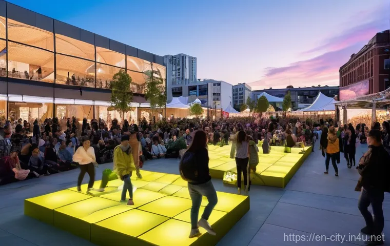 도시계획 업무에서의 창의적 문제 해결법 - **Community-Driven Park: A Hub of Intergenerational Life**
    "A vibrant, sunlit urban park designe...